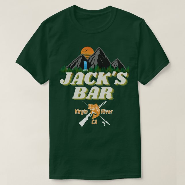T-shirt Jacks Bar Virgin (Design devant)