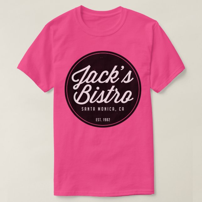 T-shirt Jacks Bistro Est 1982 (Design devant)