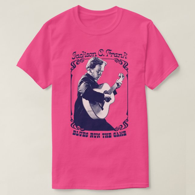 T-shirt Jackson C Frank Retro Fan Art (Design devant)