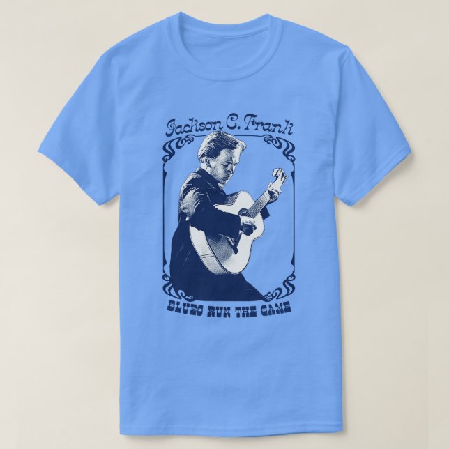 T-shirt Jackson C Frank Retro Fan Art (Design devant)