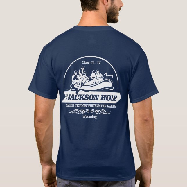 T-shirt Jackson Hole (rafting2) (Dos)