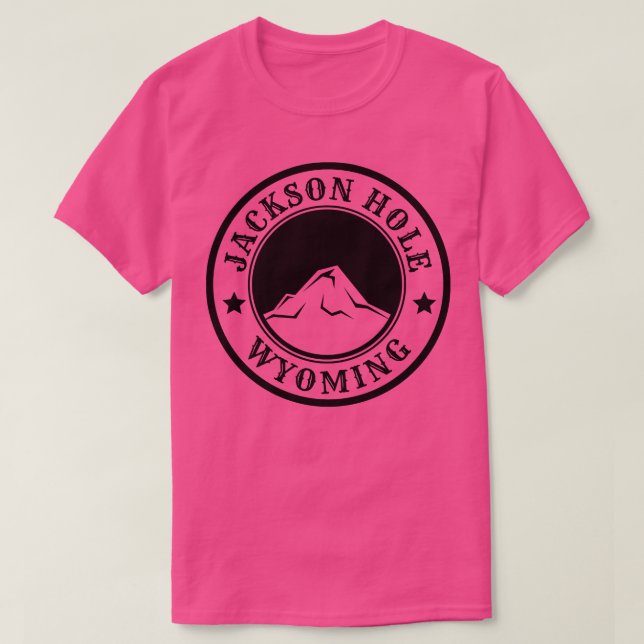 T-shirt Jackson Hole Wyoming 11 (Design devant)