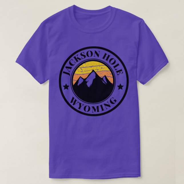 T-shirt Jackson Hole Wyoming 16 (Design devant)