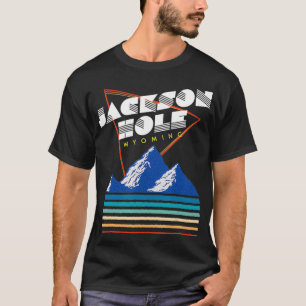 T-shirt Jackson Hole Wyoming USA Cadeau de ski
