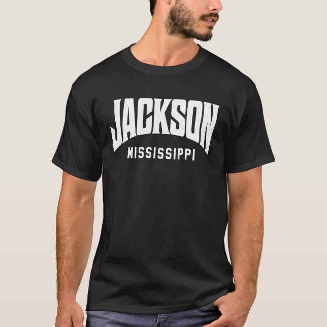 T-shirt Jackson Mississippi (Devant)