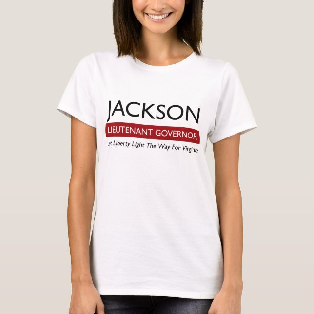 T-shirt Jackson pour T des femmes du lt gouvernement (Devant)