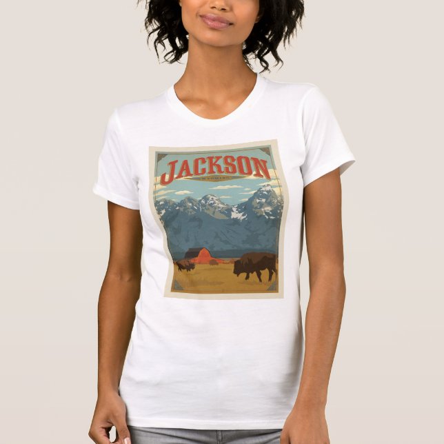 T-shirt Jackson | Wyoming (Devant)