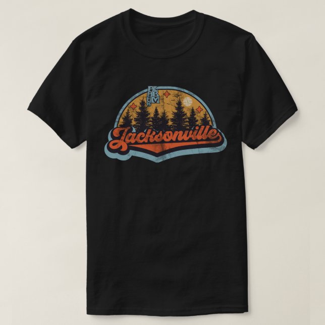 T-shirt Jacksonville, Alabama (Design devant)