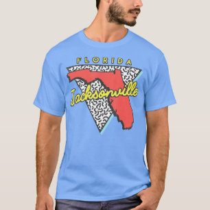 T-shirt Jacksonville Florida 80s Design Souvenirs1