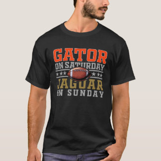T-shirt Jacksonville Gator Le Samedi Jaguar Le Dimanche