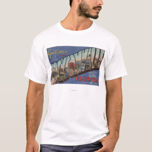 T-shirt Jacksonville, la Floride - grandes scènes 2 de