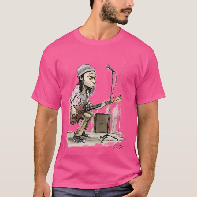 T-shirt Jaco Pastorius (Devant)