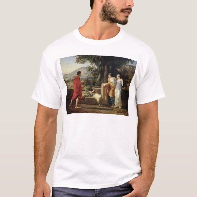 T-shirt Jacob avec les filles de Laban, 1787 (Devant)