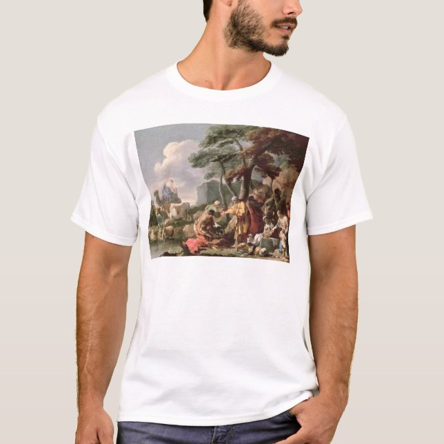 T-shirt Jacob enterrant les dieux étranges sous le chêne (Devant)