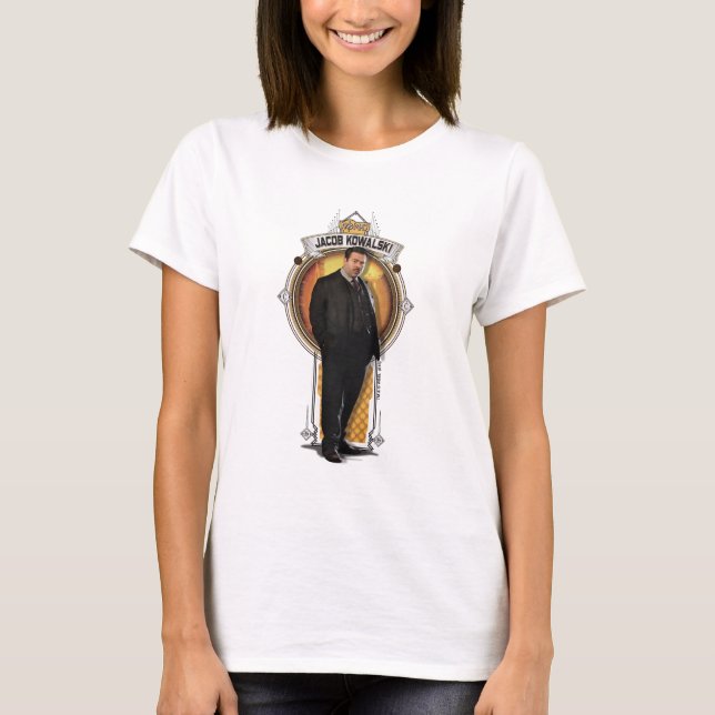 T-shirt JACOB KOWALSKI™ Art Deco Panel (Devant)