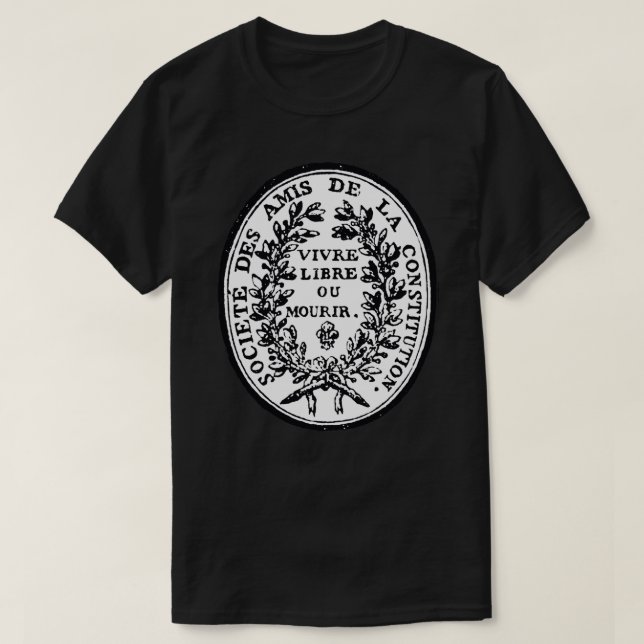 T-shirt Jacobin Club Seal - French Revolution, Radical, Ro (Design devant)
