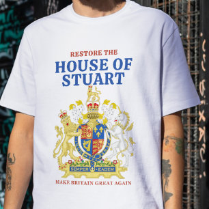 T-shirt Jacobite Stuart Monarchiste
