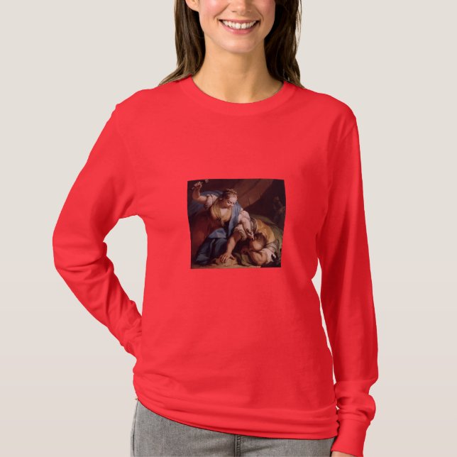 T-shirt Jacopo Amigoni, Jael et Sisera, chemise de (Devant)