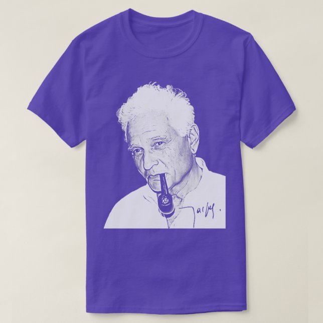 T-shirt Jacques Derrida Philosophe Fan Art Design (Design devant)