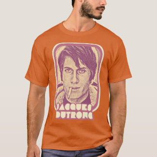 T-shirt Jacques Dutronc Rétro Francophile Design 1