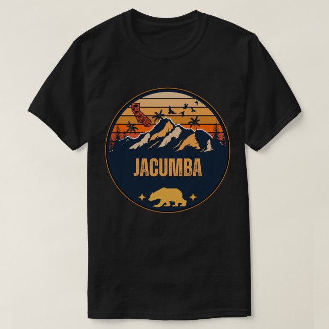 T-shirt Jacumba, Californie (Design devant)