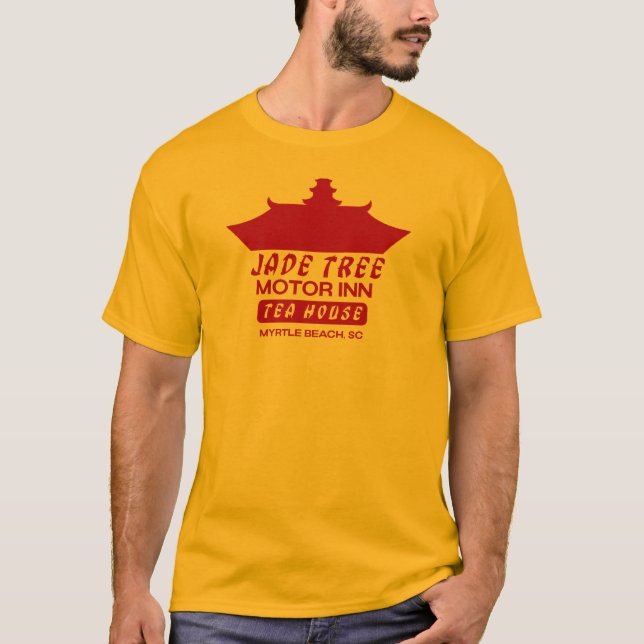 T-shirt Jade Tree Motor Inn Retro Myrtle Beach (Devant)