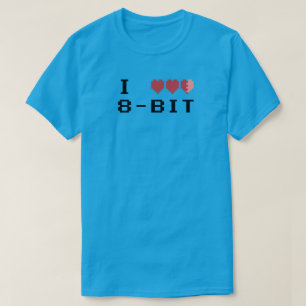 T-shirt J'adore 8-Bit