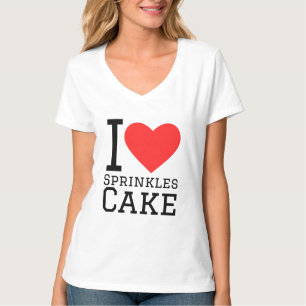 T-shirt J'adore arroser le gâteau