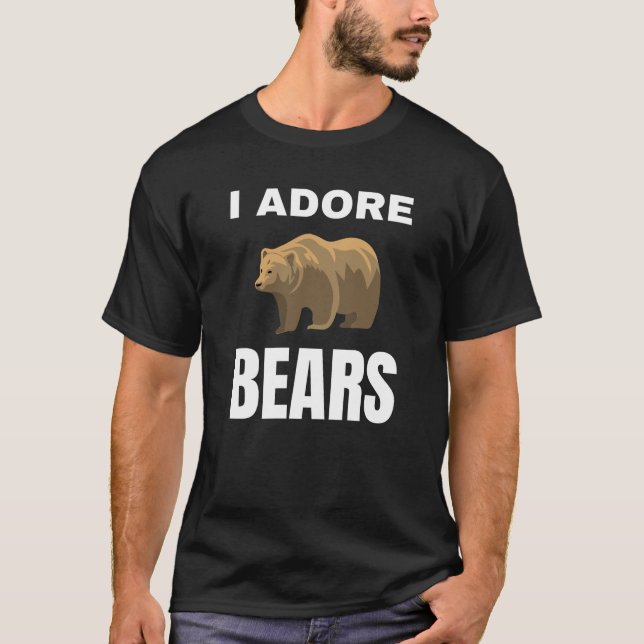 T-shirt J'adore Bears (Devant)