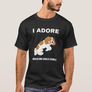 T-shirt J'adore Cavalier King Charles Spaniels