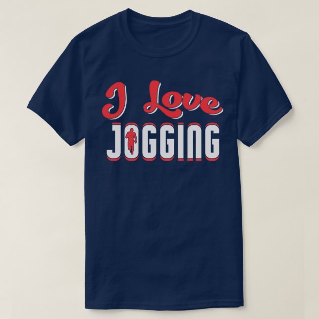 T-shirt J'adore courir 1 (Design devant)