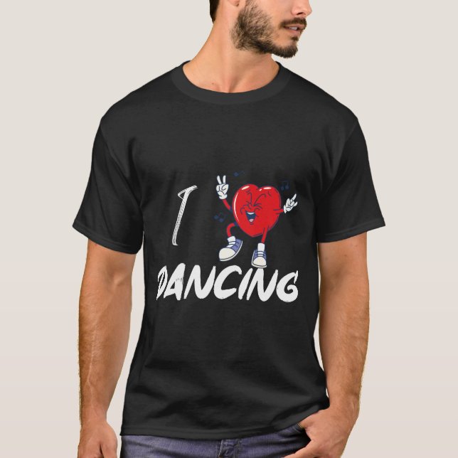 T-shirt J'adore danser T-Shirt- (Devant)