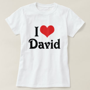 T-shirt J'adore David