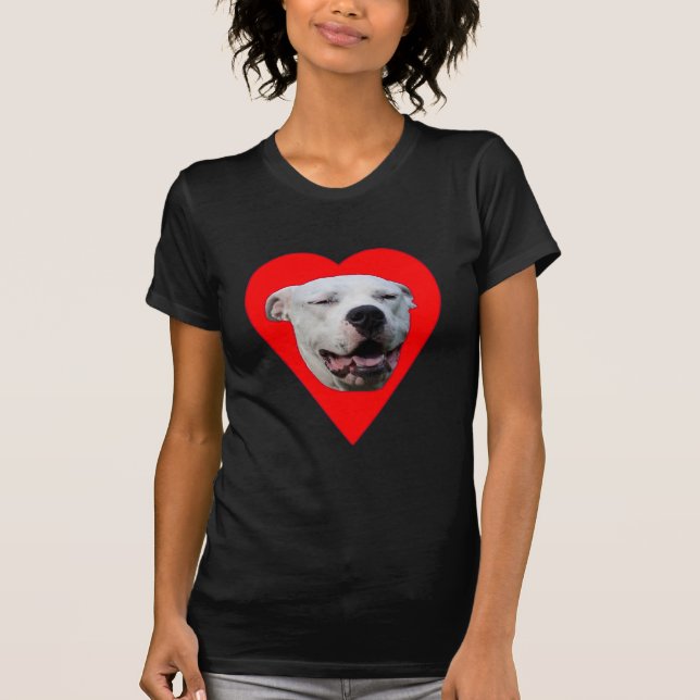 T-shirt J'adore Dogo Argentinos (Devant)