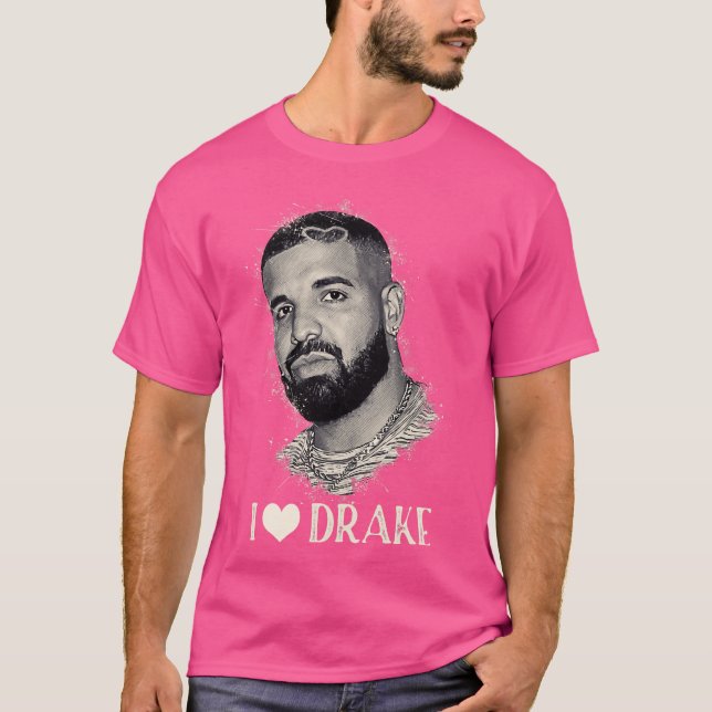 T-shirt J'adore Drake (Devant)