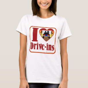 T-shirt J'adore Drive-Ins Fun Flashback Slogan