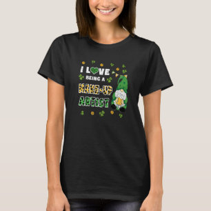 T-shirt J'Adore Être Artiste Maquillage Gnome Jour de la S