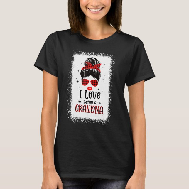 T-shirt j'adore être grand-mère (Devant)