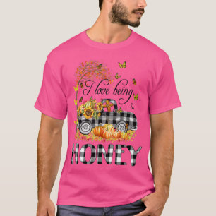 T-shirt J'adore être HONEYLovely Truck Autumn