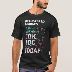 T-shirt J'adore être infirmière diplômée