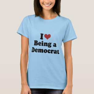 T-shirt J'ADORE ÊTRE UN DÉMOCRATE - .png