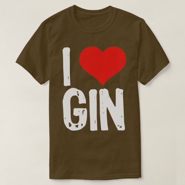 T-shirt J'adore Gin 2 (Design devant)
