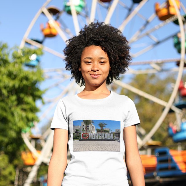 T-shirt J'adore Hurghada Egypt Vacances Souvenir Photo (Créateur téléchargé)