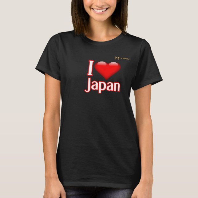 T-shirt J'adore Japon (Devant)