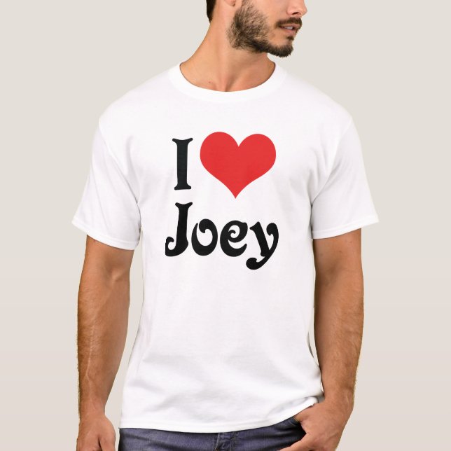 T-shirt J'adore Joey (Devant)