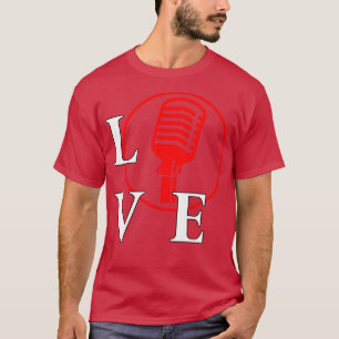 T-shirt J'adore jouer Sing for Singer