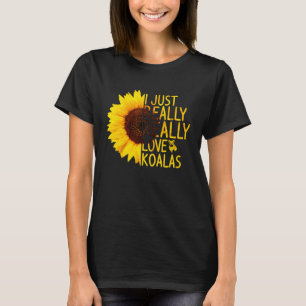 T-shirt J'adore Juste Vraiment Les Koalas Femmes Hommes O