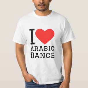 T-shirt J'adore la danse arabe