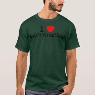 T-shirt J'adore la lutte de Sumo