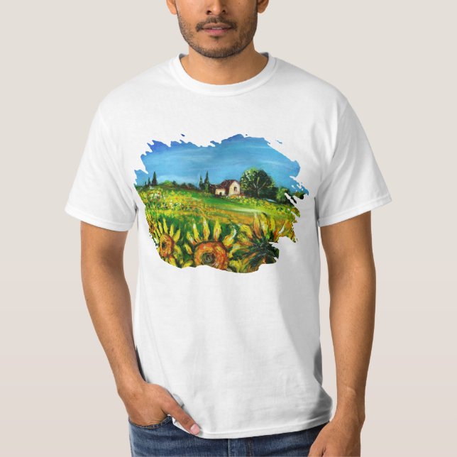 T-SHIRT J'ADORE LA TOSCANE ET LES SOUFFRANCES (Devant)